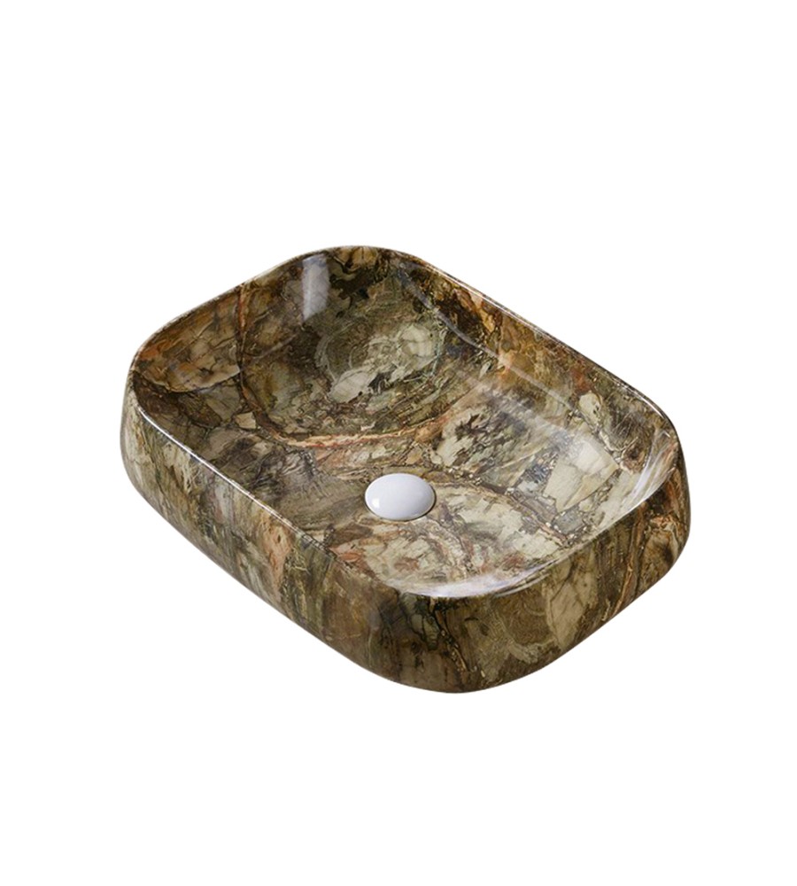 K2424-P84 Countertop basin Marble Ceramic
