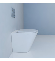 B2303B In-Wall Cistern Rimless Toilet