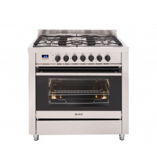 FS909G5CSD FREESTANDING DUAL FUEL COOKER - 900MM DESIGNER