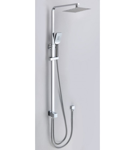 86H50-CHR Bottom Inlet Shower Set