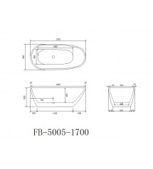 FB-5005 Freestanding Bathub