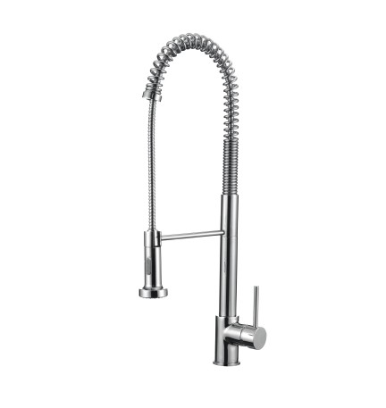 82H07-CHR SPRING SINK MIXER PULL OUT