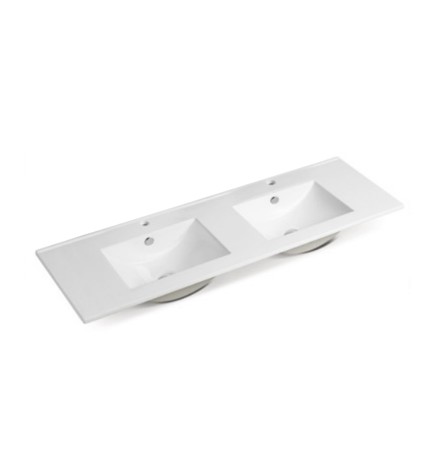 KD9150EE GLOSS WHITE DOUBLE CERAMIC TOP