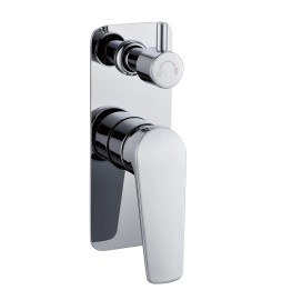 HD7024 CHROME SHOWER MIXER WITH DIVERTER