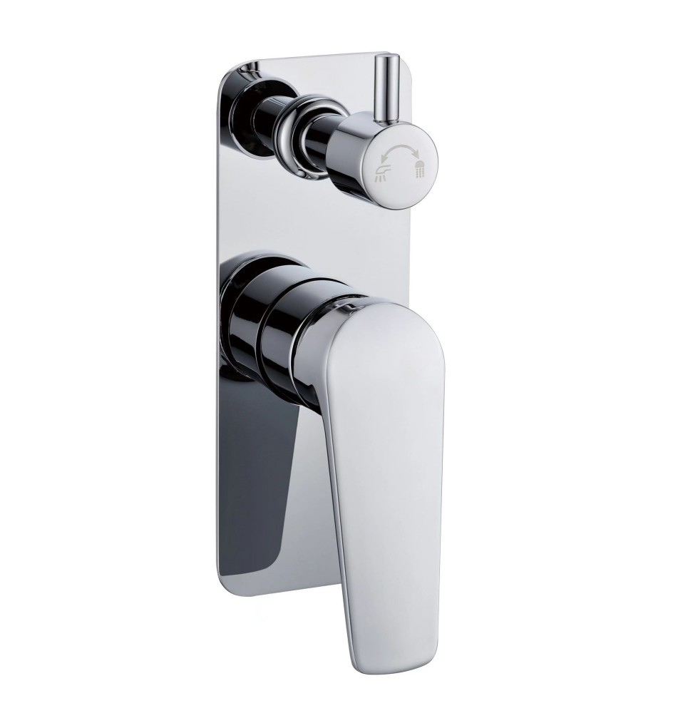 HD7024 CHROME SHOWER MIXER WITH DIVERTER