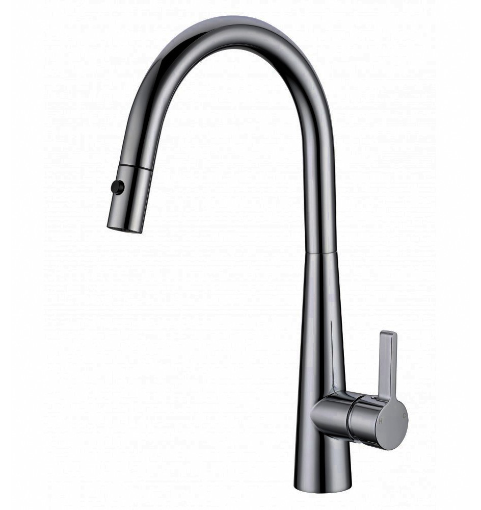 FE42GM GUNMETAL KITCHEN MIXER PULL OUT