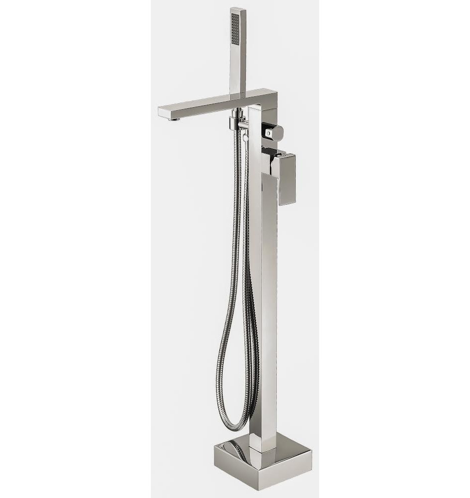 HD4241LBN BRUSHED NICKEL Freestanding Bath Mixer