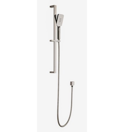 100118-BN BRUSHED NICKEL shower Hand  With Rail