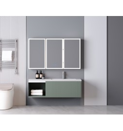 M1020 LED GLOSS WHITE MIRROR CABINET M1020 LED GLOSS WHITE MIRROR CABINET