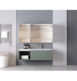 M1020 LED GLOSS WHITE MIRROR CABINET M1020 LED GLOSS WHITE MIRROR CABINET