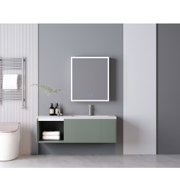 M1020 LIGHT OAK LED MIRROR...