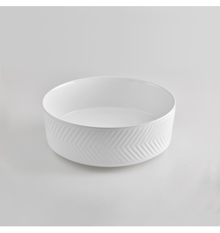 K3603 GLOSS WHITE BASIN