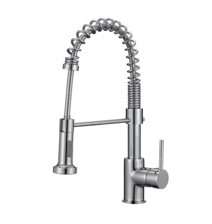 82H07S-CHR SPRING SINK MIXER PULL OUT