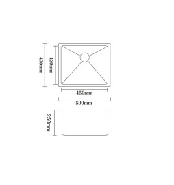 CT-5047BC Handmade Sink Brushed Copper