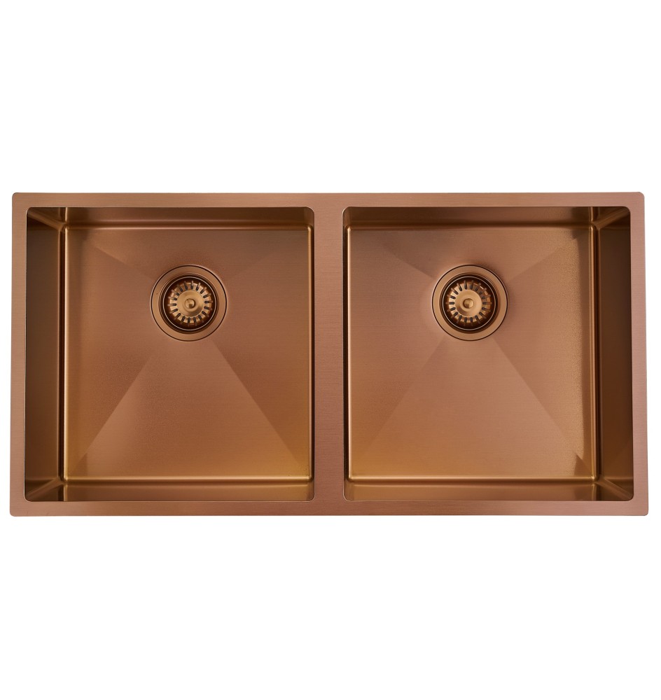 CT-8744BC Handmade Kitchen Sink Brushed Copper