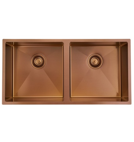 CT-8744BC Handmade Kitchen Sink Brushed Copper