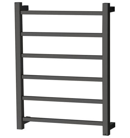 OND-6SGM SQUARE Heated Towel Rail GUNMETAL