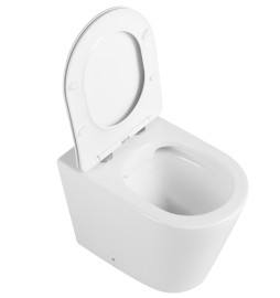 B2303B In-Wall Cistern Rimless Toilet NANO GLAZE