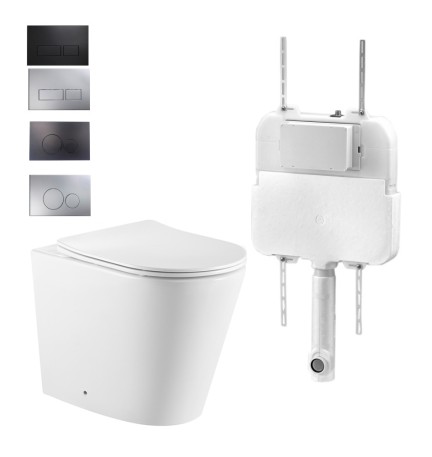 B2303TRR08 In-wall cistern floor stand toilet