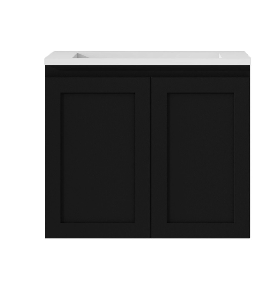 SKBA6046MB SOFIA Wall Hung vanity MATTE BLACK