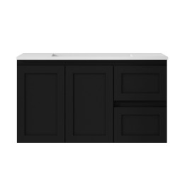 SKBA9046MB SOFIA Wall Hung vanity MATTE BLACK