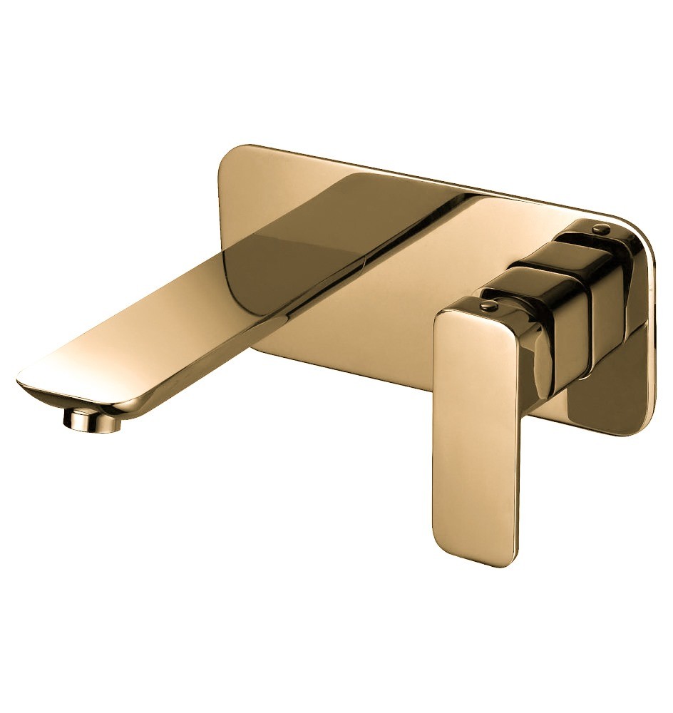 HD4003BG BRUSHED GOLD BATHWALL MIXER