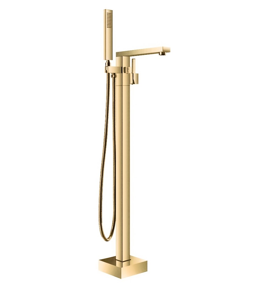 HD4241LBG BRUSHED GOLD Freestanding Bath Mixer