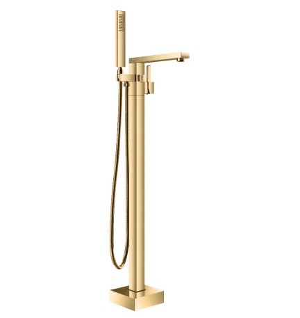 HD4241LBG BRUSHED GOLD Freestanding Bath Mixer