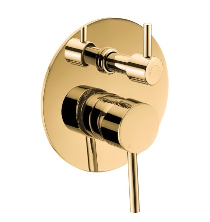 HD508A5BPBG BRUSHED GOLD Shower Mixer With Diverter