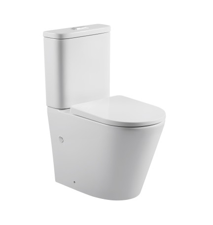 B2303A Two Piece Rimless Toilet