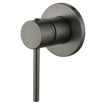 HD520-1GM Round Shower Mixer GUNMETAL