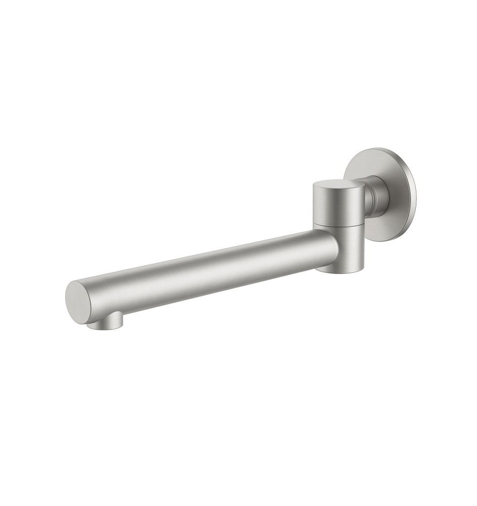 SP25SWBN round bath spout BRUSHED NICKEL swivel