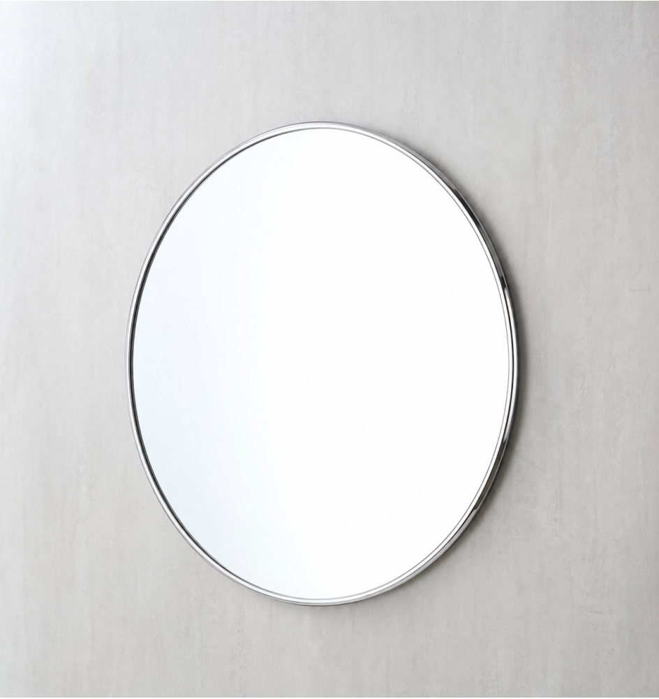 M605C Mirror With Chrome Frames