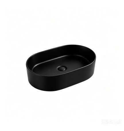K2509B-MB MATTE BLACK TOP COUNTER BASIN