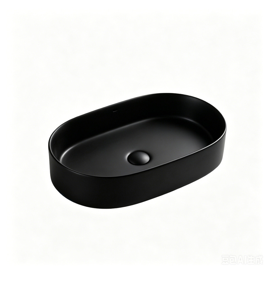 K3409-MB MATTE BLACK TOP COUNTER BASIN
