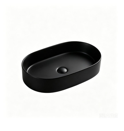 K2509-MB MATTE BLACK TOP COUNTER BASIN