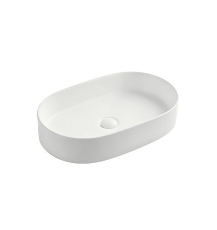 K2509-MW MATTE WHITE TOP COUNTER BASIN