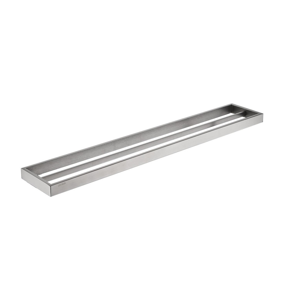 203572BN 800mm BRUSHED NICKEL Double Towel Rail