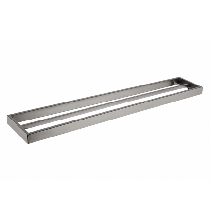 203572GM 800mm GUNMETAL Double Towel Rail