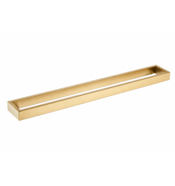 203524BG 600mm BRUSHED GOLD Single Towel Rail