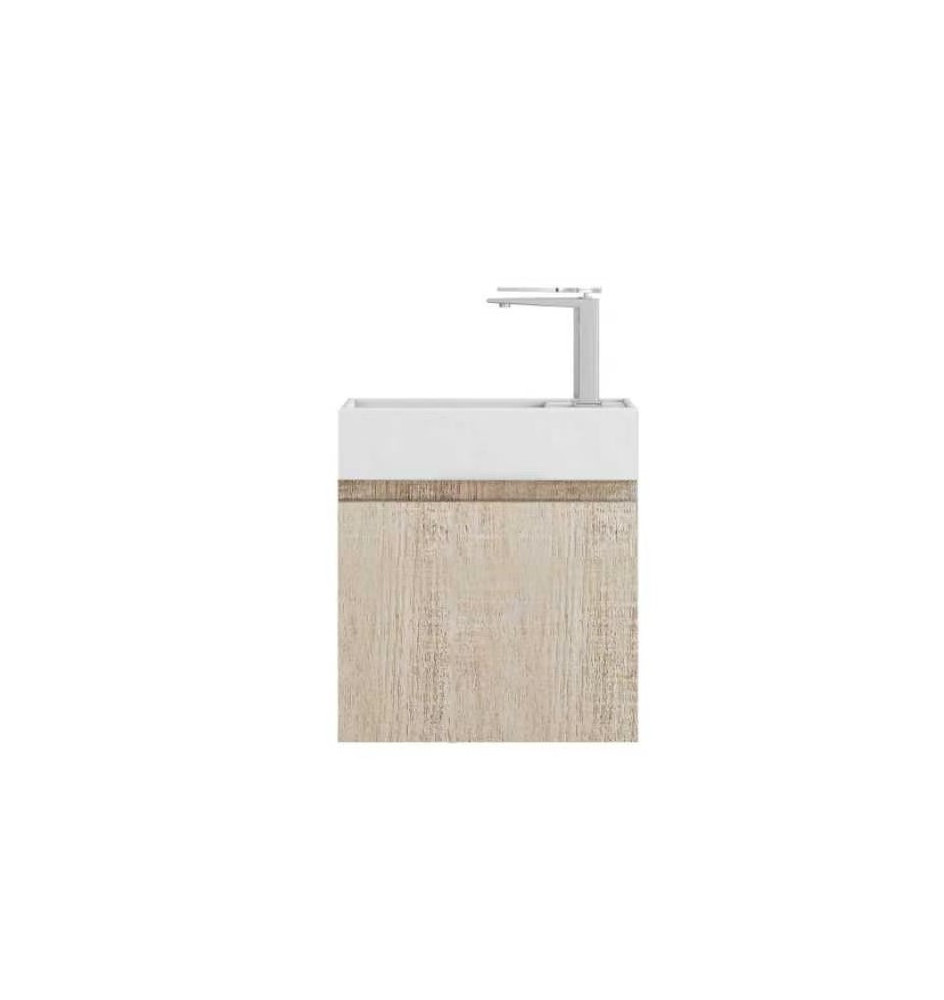 2160A-B Slimline Wall Hung Vanity Light Oak | MDF | 5-Year Warranty