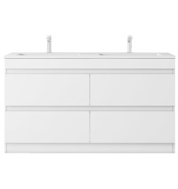 CXL1500ADB Gloss White Freestanding Vanity
