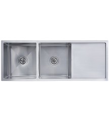 CT-12045 Undermount Double Bowl with drainer