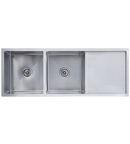 CT-12045 Undermount Double Bowl with drainer