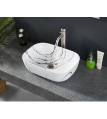 9387 Top Counter Ceramic Basin