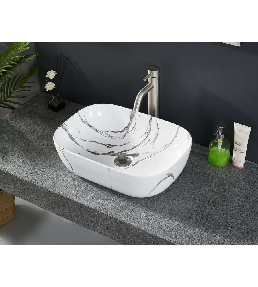 9387 Top Counter Ceramic Basin