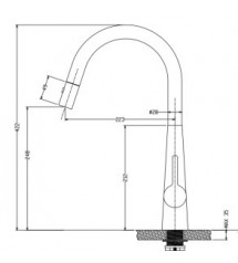 FE42 Kitchen Mixer Pull Out