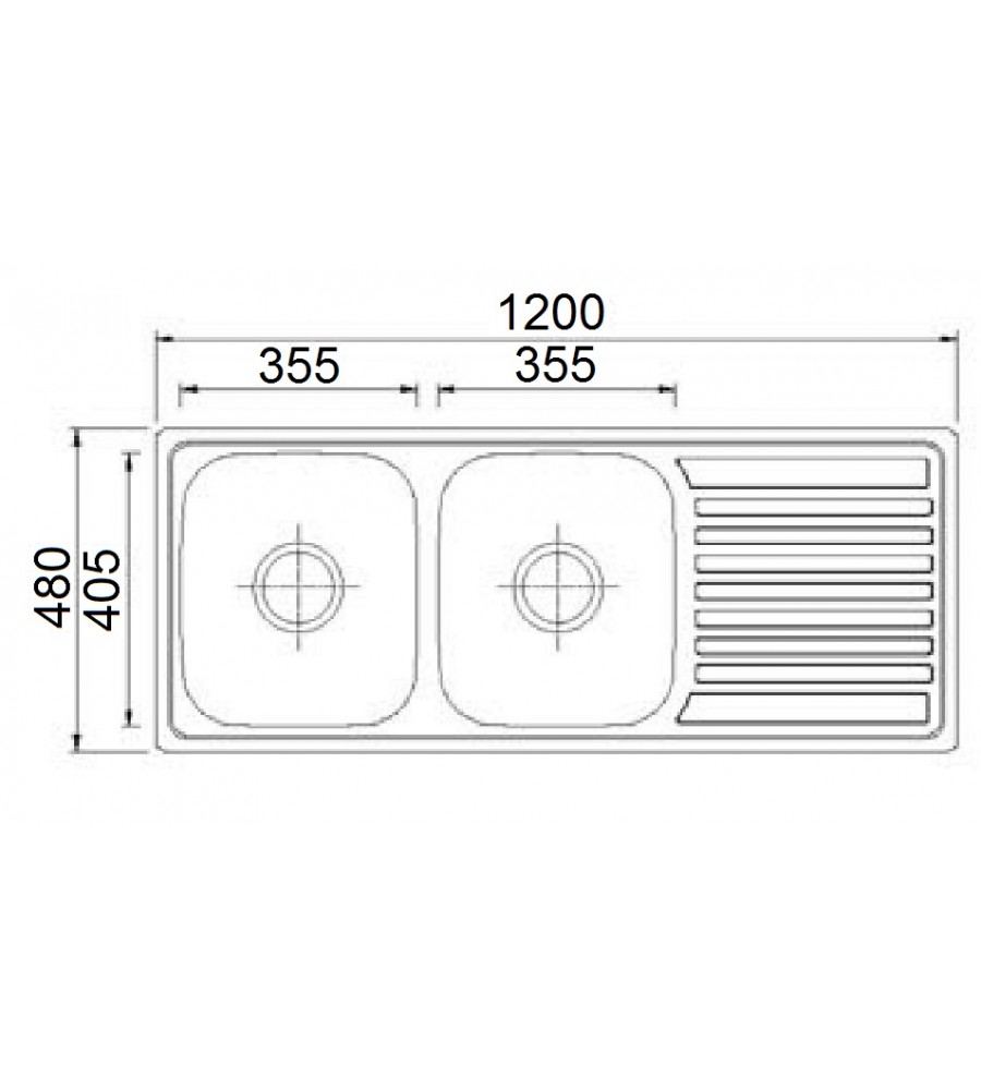 Pressed Sinks Danish Building Supplies