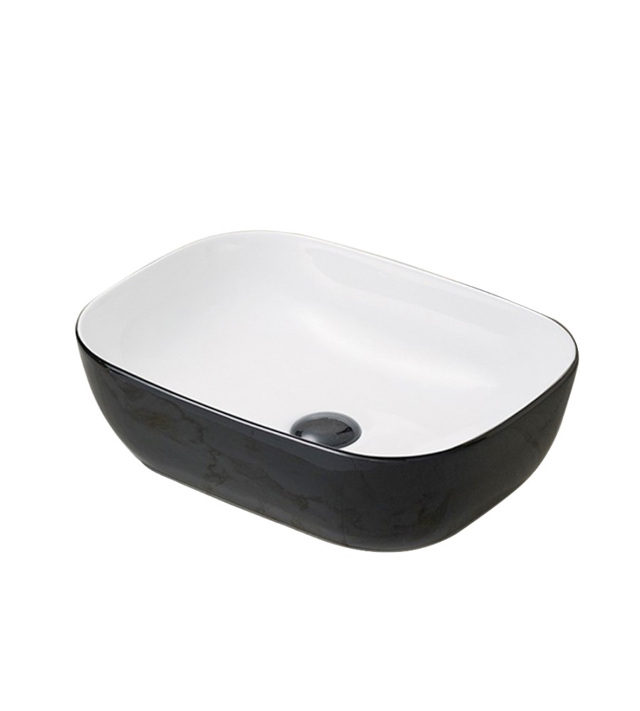 K2426-CBKW Countertop ceramic basin